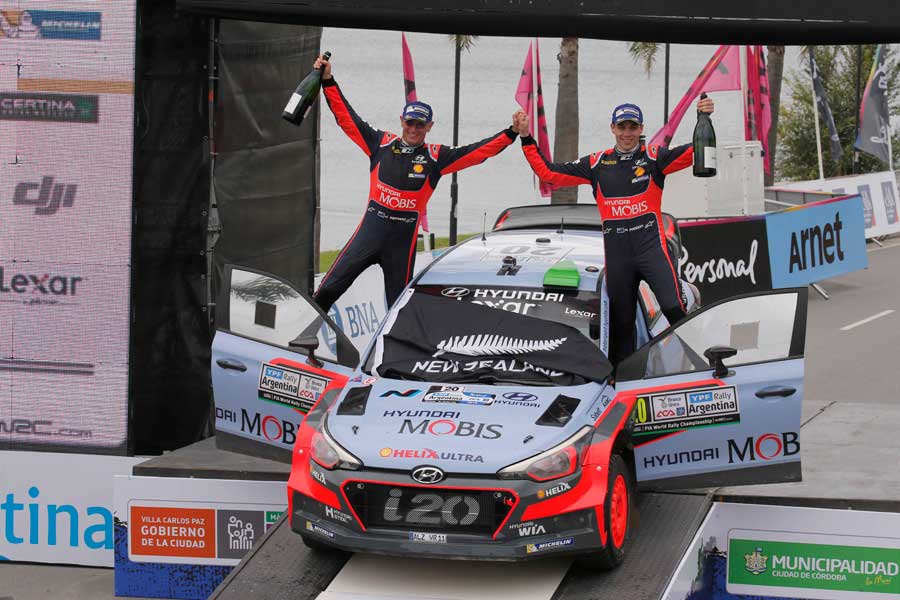 Hyundai Motorsport gana el Rally Argentina Tras una espectacular y emocionante Actuación