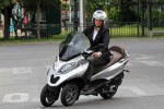 PIAGGIO MP3: LA PRIMERA SCOOTER DE TRES RUEDAS ATERRIZA EN CHILE