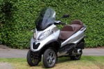PIAGGIO MP3: LA PRIMERA SCOOTER DE TRES RUEDAS ATERRIZA EN CHILE