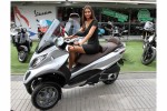 PIAGGIO MP3: LA PRIMERA SCOOTER DE TRES RUEDAS ATERRIZA EN CHILE