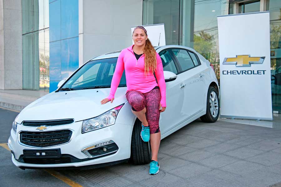 Chevrolet presenta a su nueva embajadora Natalia Duco