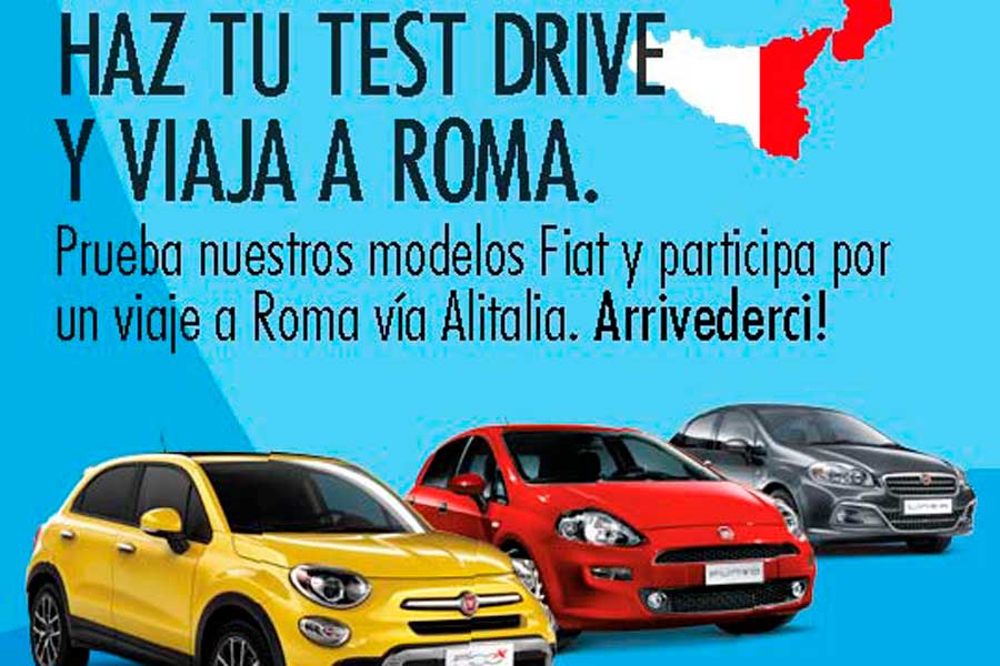 Fiat, reconocida marca de origen italiano, invita a todos sus fanáticos a conocer el país donde comenzó su historia