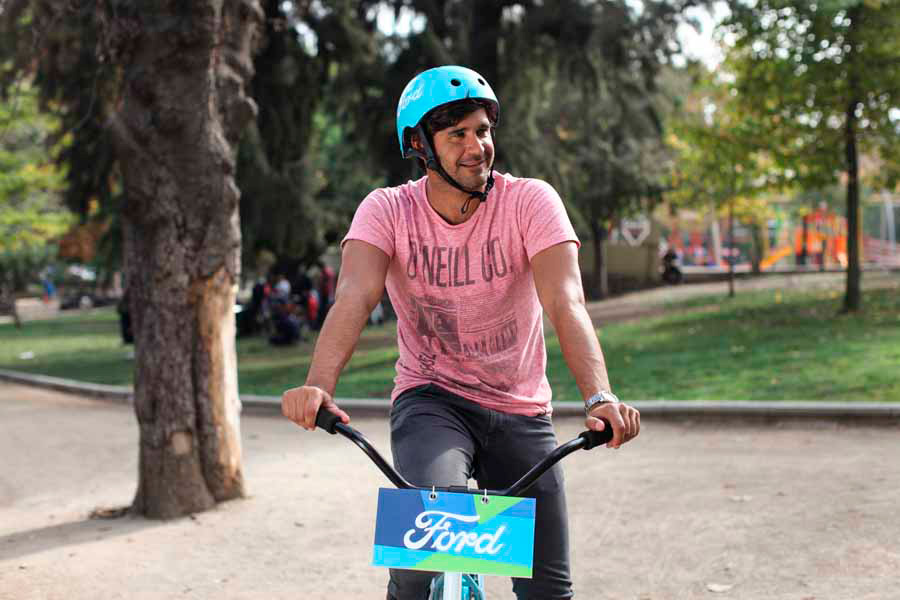 Los embajadores de la marca Ford en Chile