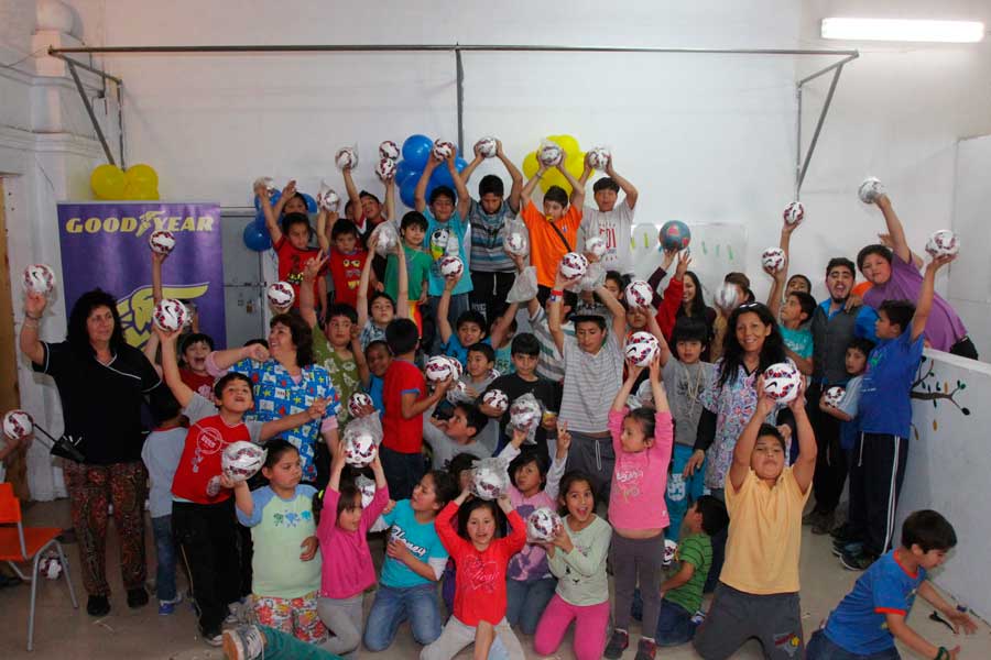 Goodyear Realizó jornada recreativa a menores en riesgo social Cerca de 90 menores del Hogar Galvarino