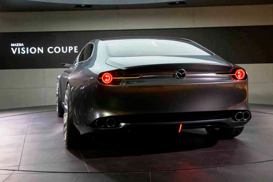 Mazda Vision Coupe, elegido auto más hermoso del 2018
