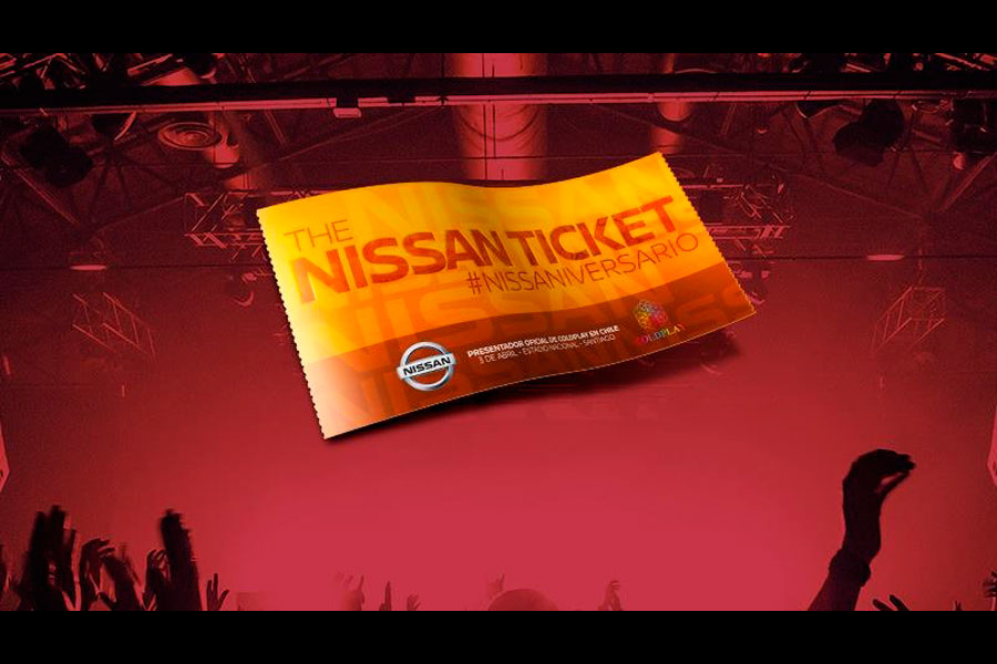 Nissan presenta a Coldplay en Chile