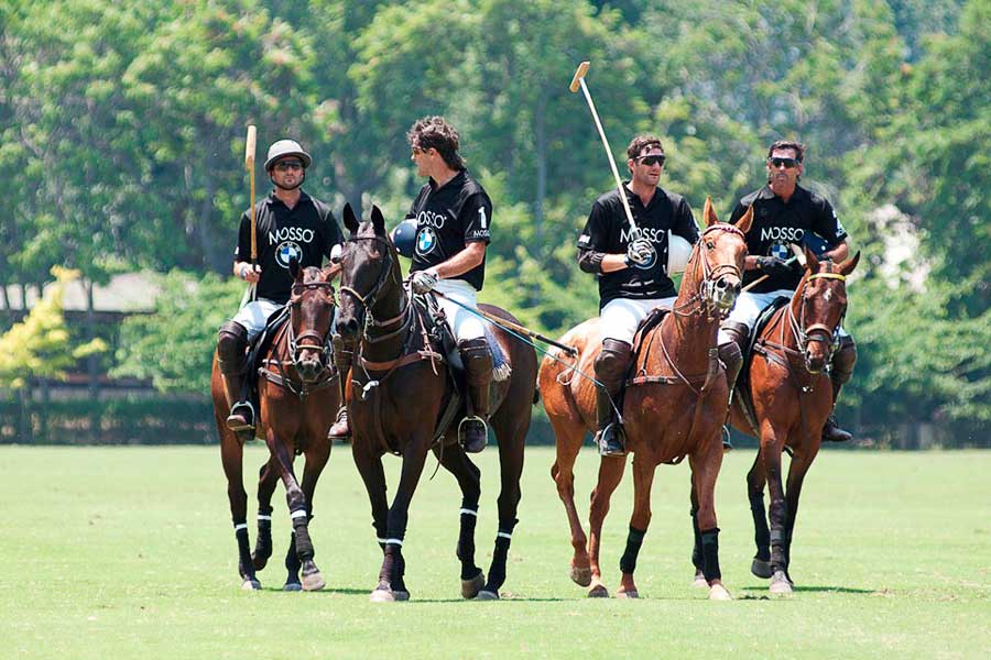 bmw equipo de polo mosso