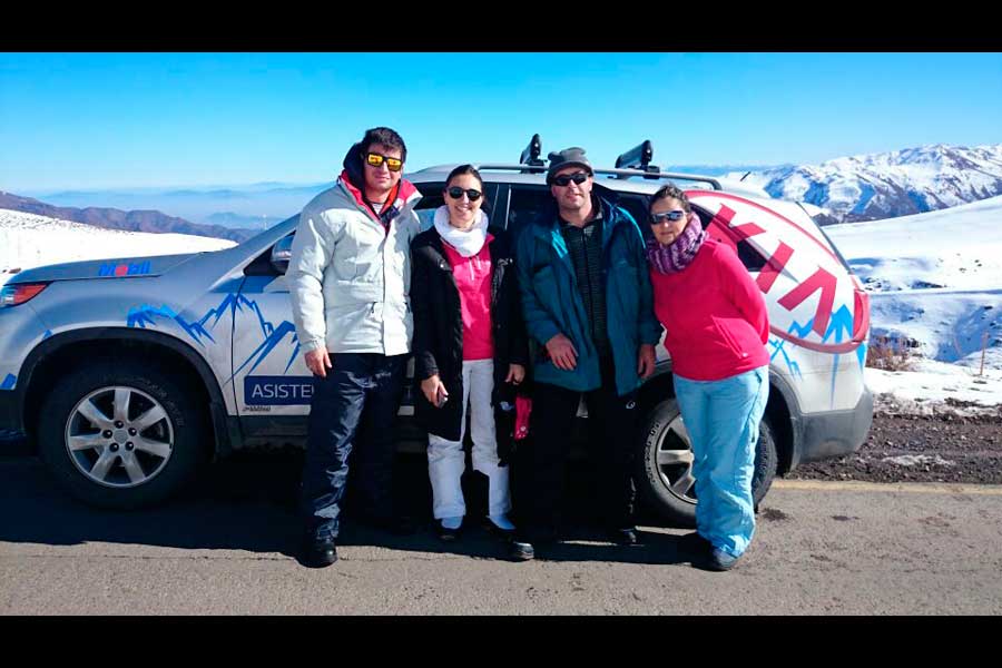 Subir a la Nieve es mas Segura con kia