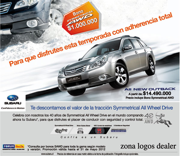 promocion all new outback
